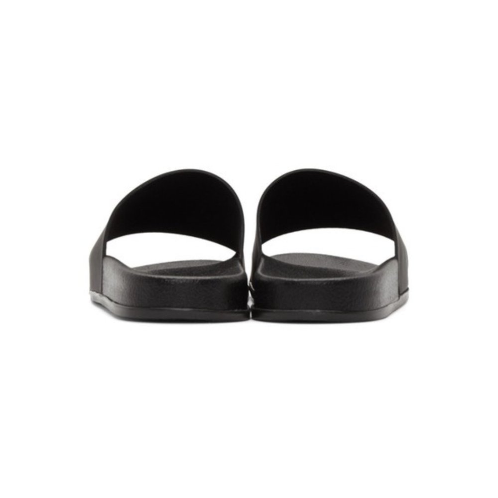 MAISON MARGIELA Black Shower Slides - Picture 5 of 6